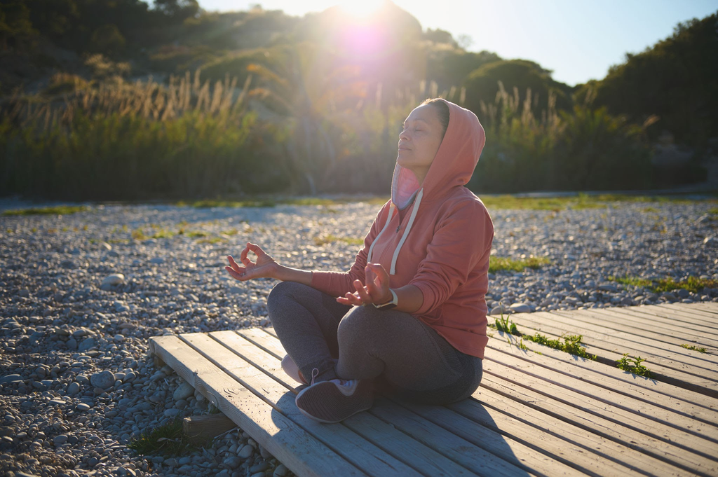 Breathwork actively stimulates the parasympathetic nervous system. Source: Sana Grebinets / Getty Images